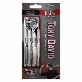 Tony David 80% Tungsten Darts Lightweight Quality pieces