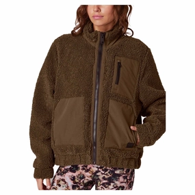 Travel-ready Women's Nomad Shearling Zip Jacket Stylish choices