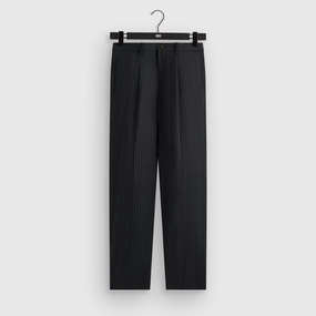 Treasured &Kin Tropical Wool Han Trouser - Admiral Opulent