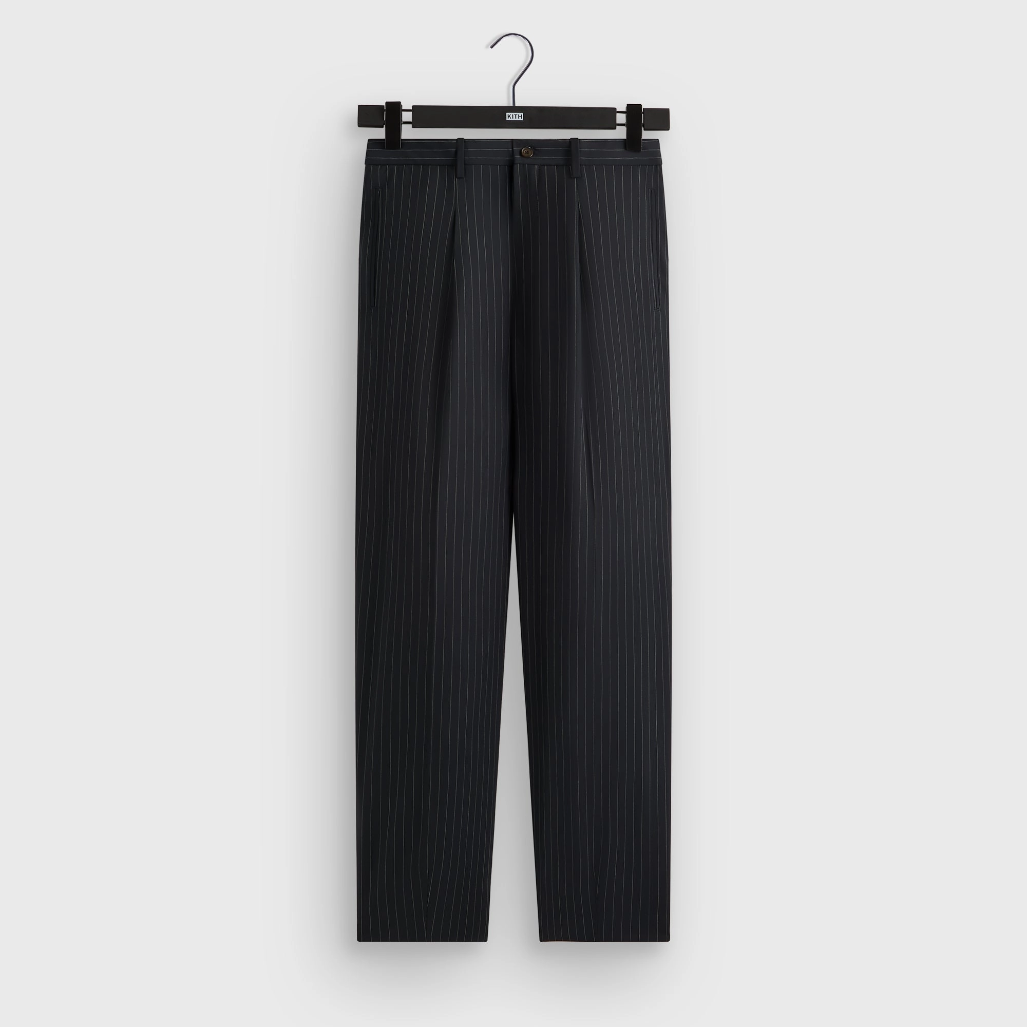 &Kin Tropical Wool Han Trouser - Admiral Zealous Committed