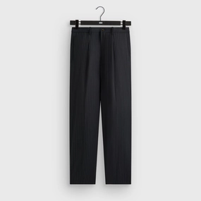 Treasured &Kin Tropical Wool Han Trouser - Admiral Opulent