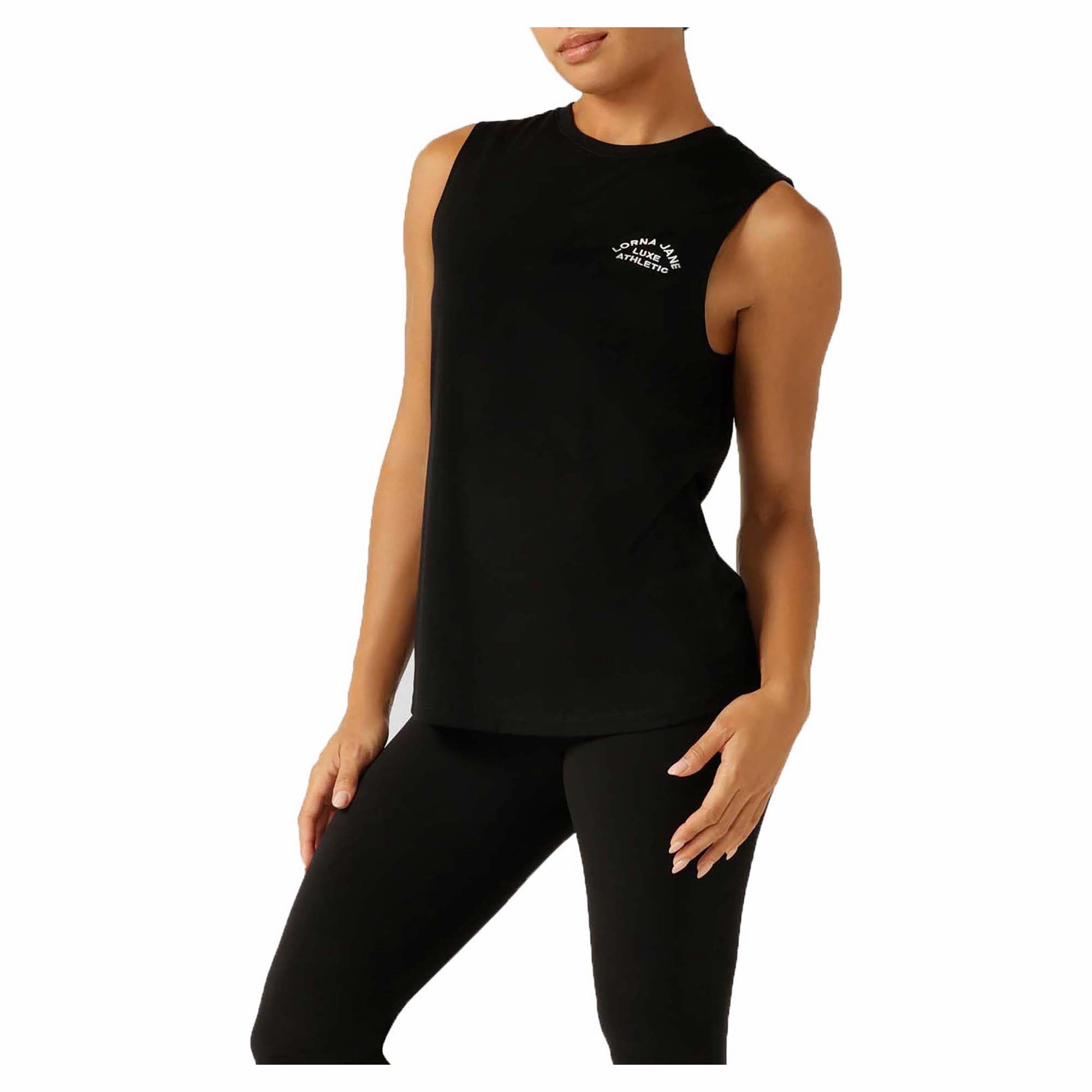 Women's Lotus Muscle Tank Style essentials Fashionable attire