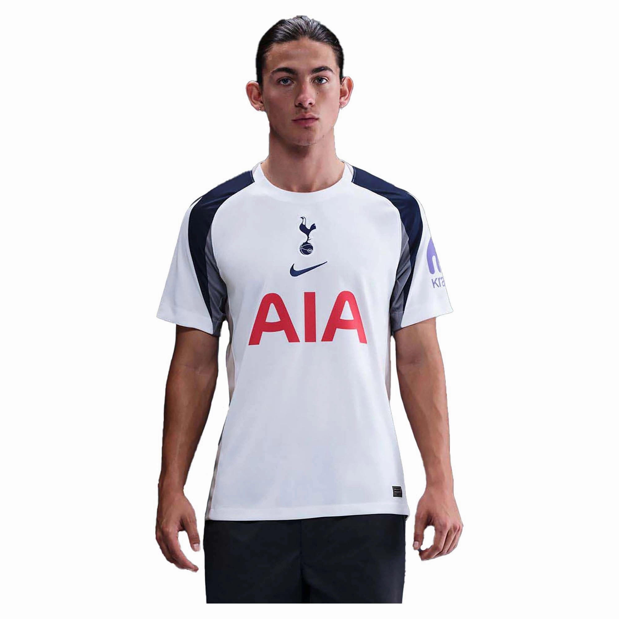 Breathable Men's Tottenham Hotspur FC 2025/26 Stadium Home Soccer Replica Jersey Lightweight