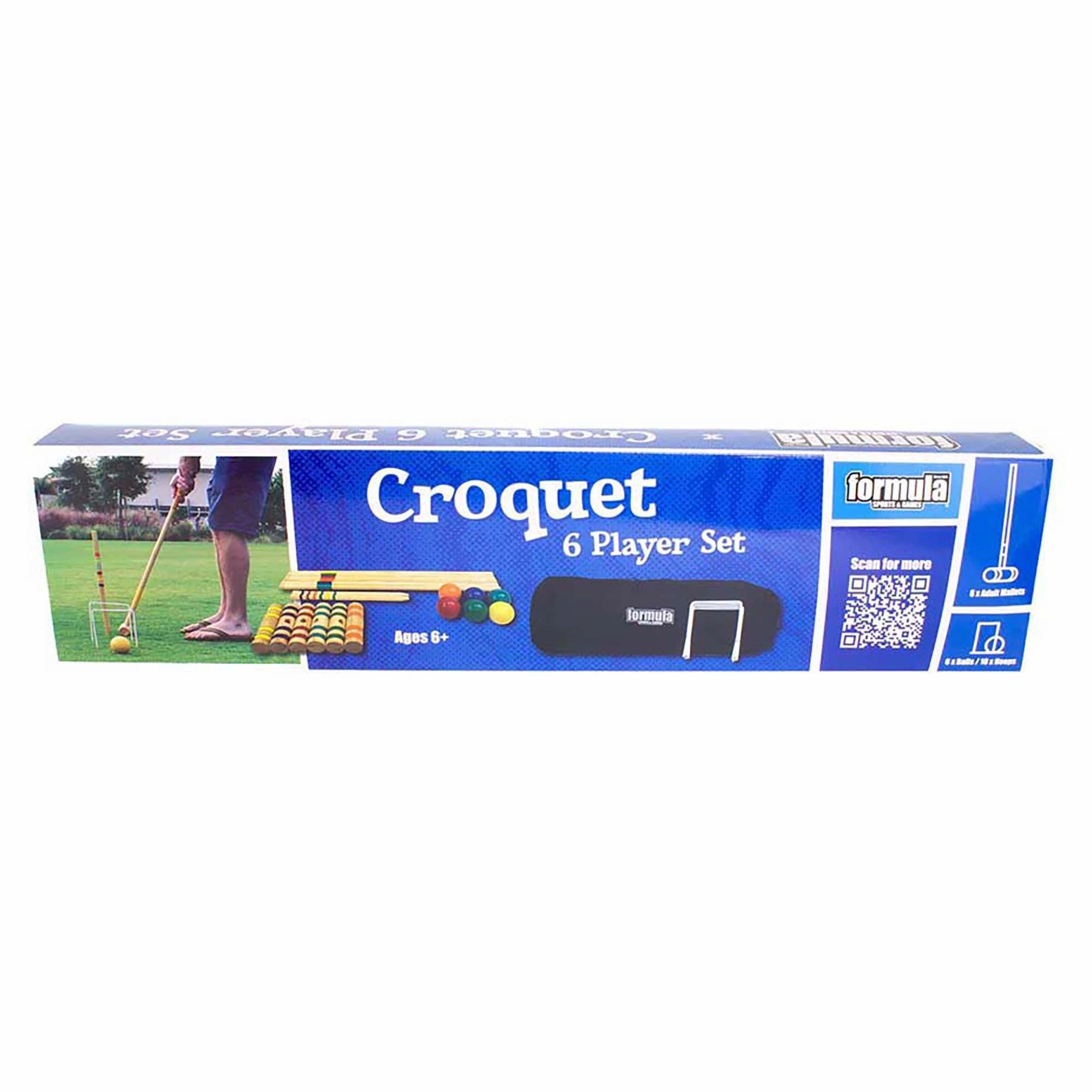 Trendy picks Croquet 6 Player Set Comfortable wearables