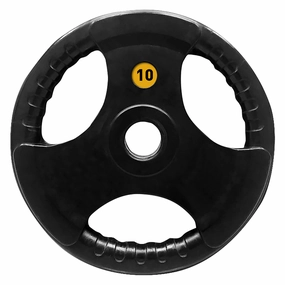Trendy wearables 10kg Olympic Rubber Ezy Grip Weight Plate Modern silhouettes