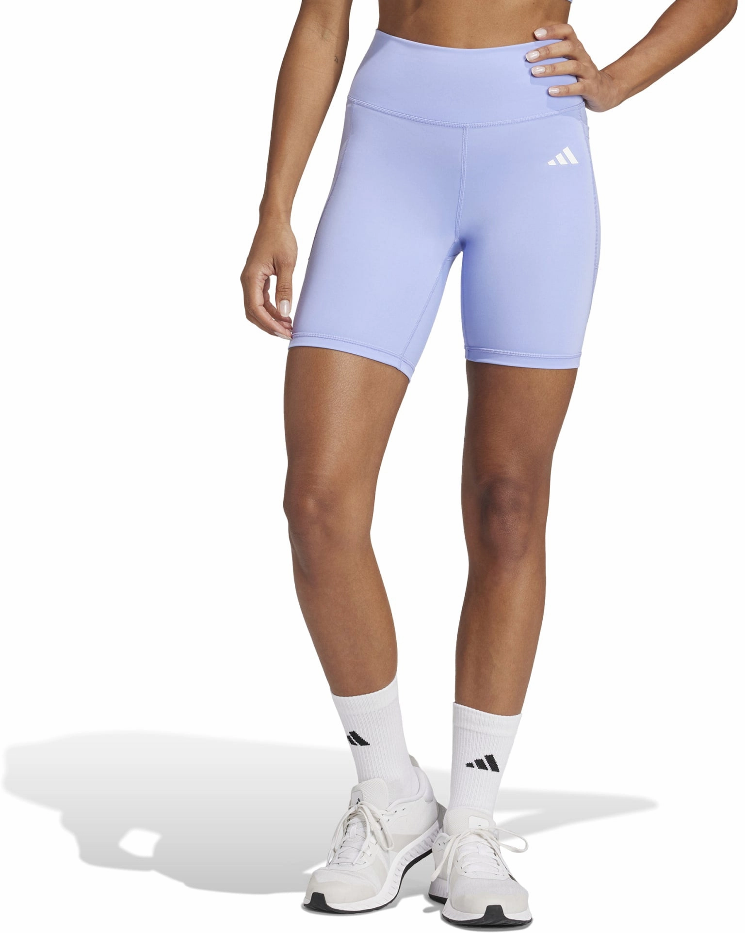 Trendy Women's Optime Essentials Stash Pocket 7 Inch Bike Shorts