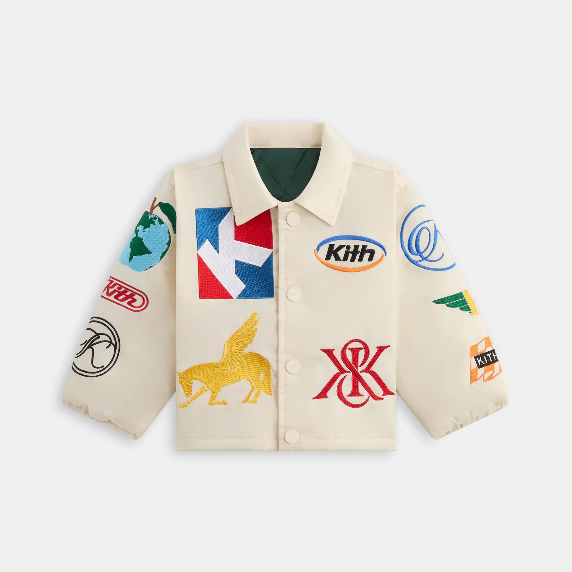 Steady Kith Baby Coaches Jacket - Sandrift Edgy