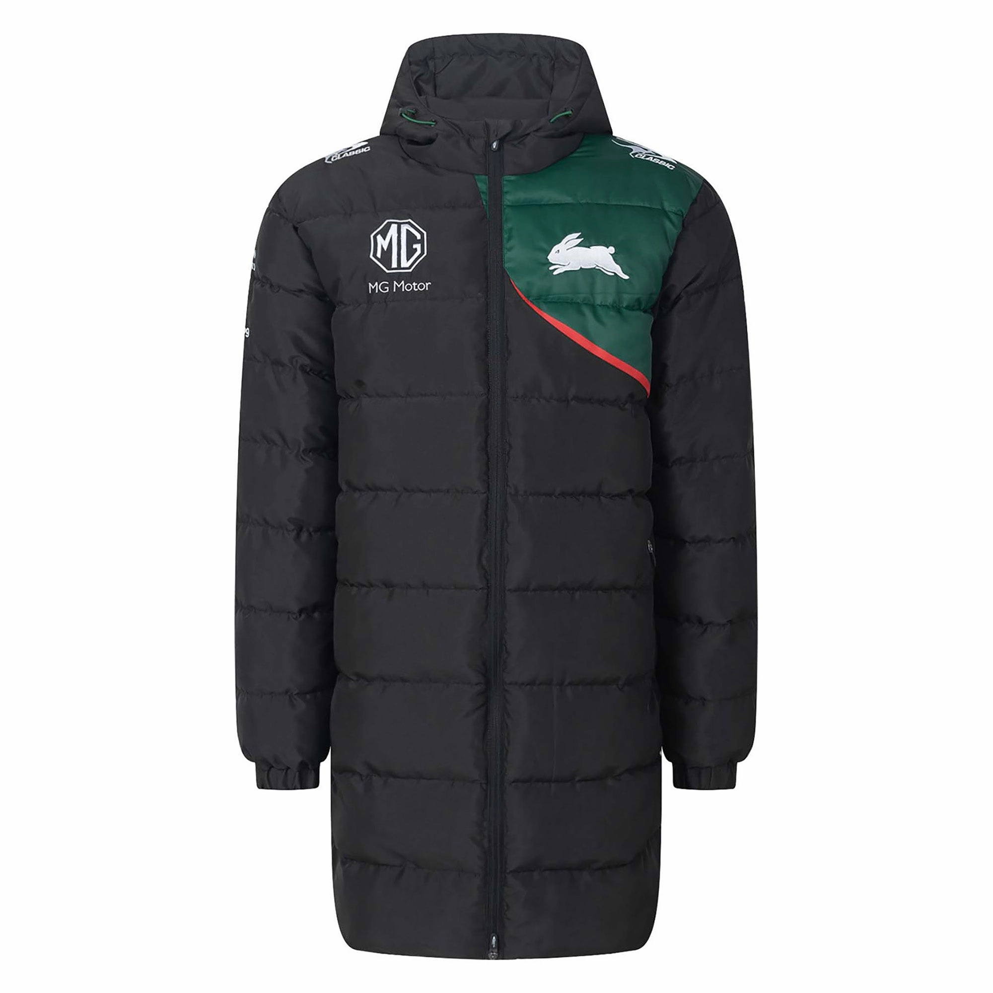 Men's NRL South Sydney Rabbitohs 2023 Coaches Jacket Comfortable pieces Statement