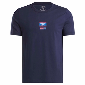 Value-driven Men's Identity Badge Tee Versatile wear