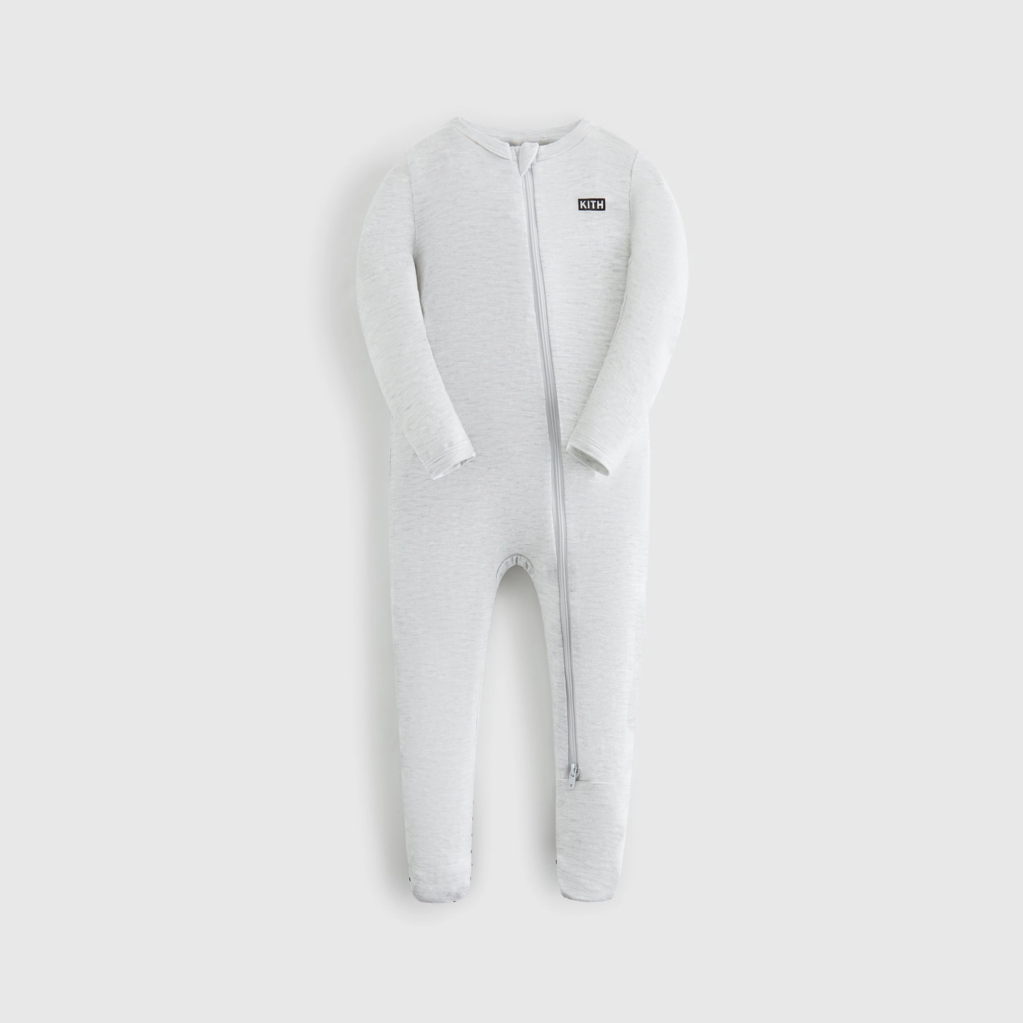 Desirable Kith Baby Coverall - Light Heather Grey Novel