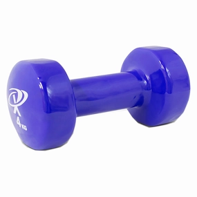 Versatile attire 4kg Coloured Vinyl Dipped Dumbbell Fashionable looks