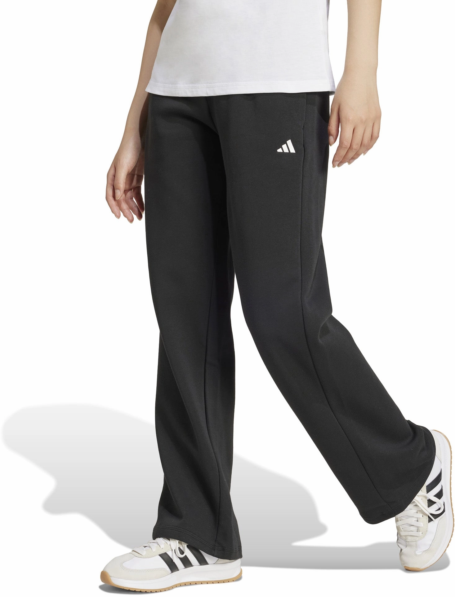 Women's Essentials Small Logo Feel Cozy Open-Hem Joggers Quality-made Urban style