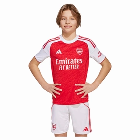Versatile Junior's Arsenal FC 2025/26 Home Soccer Jersey Quality fabrics