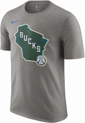 Versatile Men's NBA Milwaukee Bucks Essential City Edition T-Shirt Comfortable styles