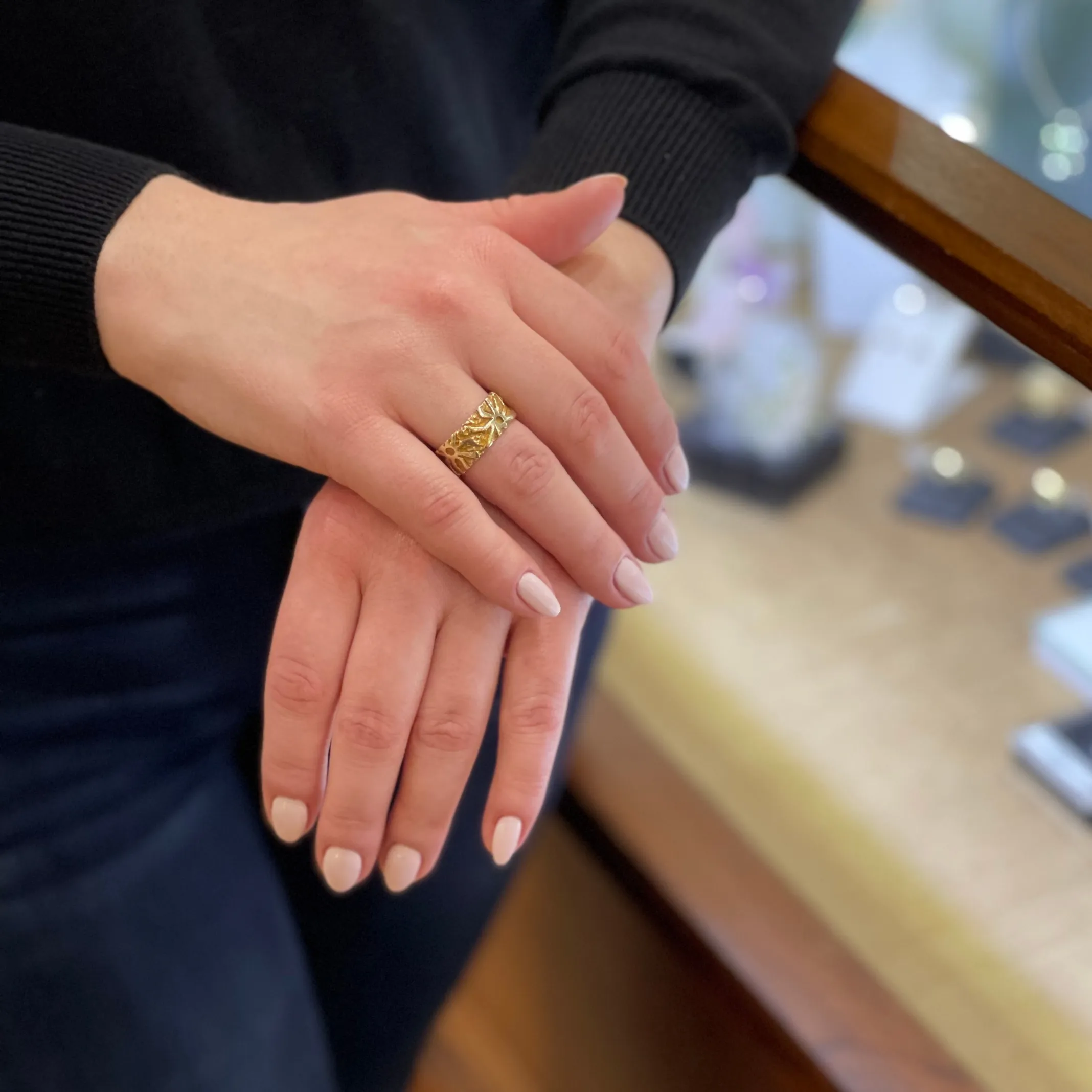 Vintage Yellow Gold Ring