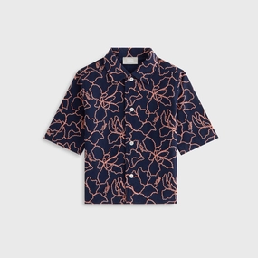 Vital Kith Kids Iris Bennet Camp Shirt - Nocturnal Cost-effective