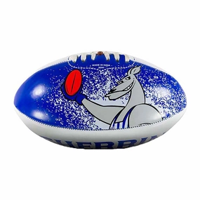 Wardrobe update AFL North Melbourne Kangaroos 20cm Softie Ball Athletic