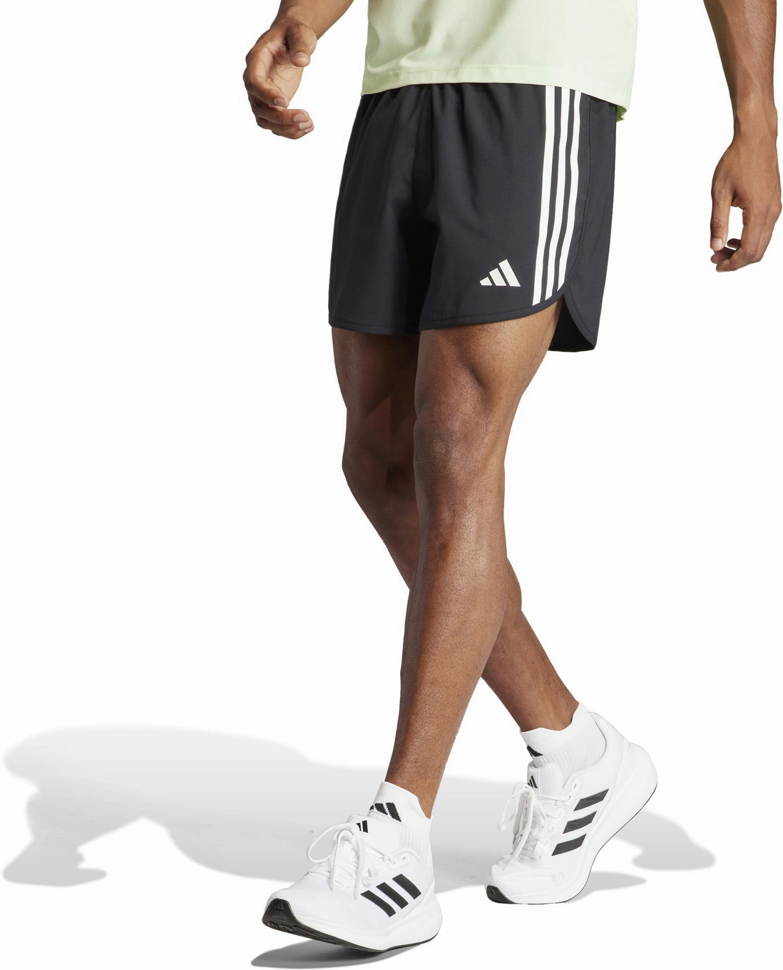 Wardrobe update Men's Own the Run 3-Stripes Shorts