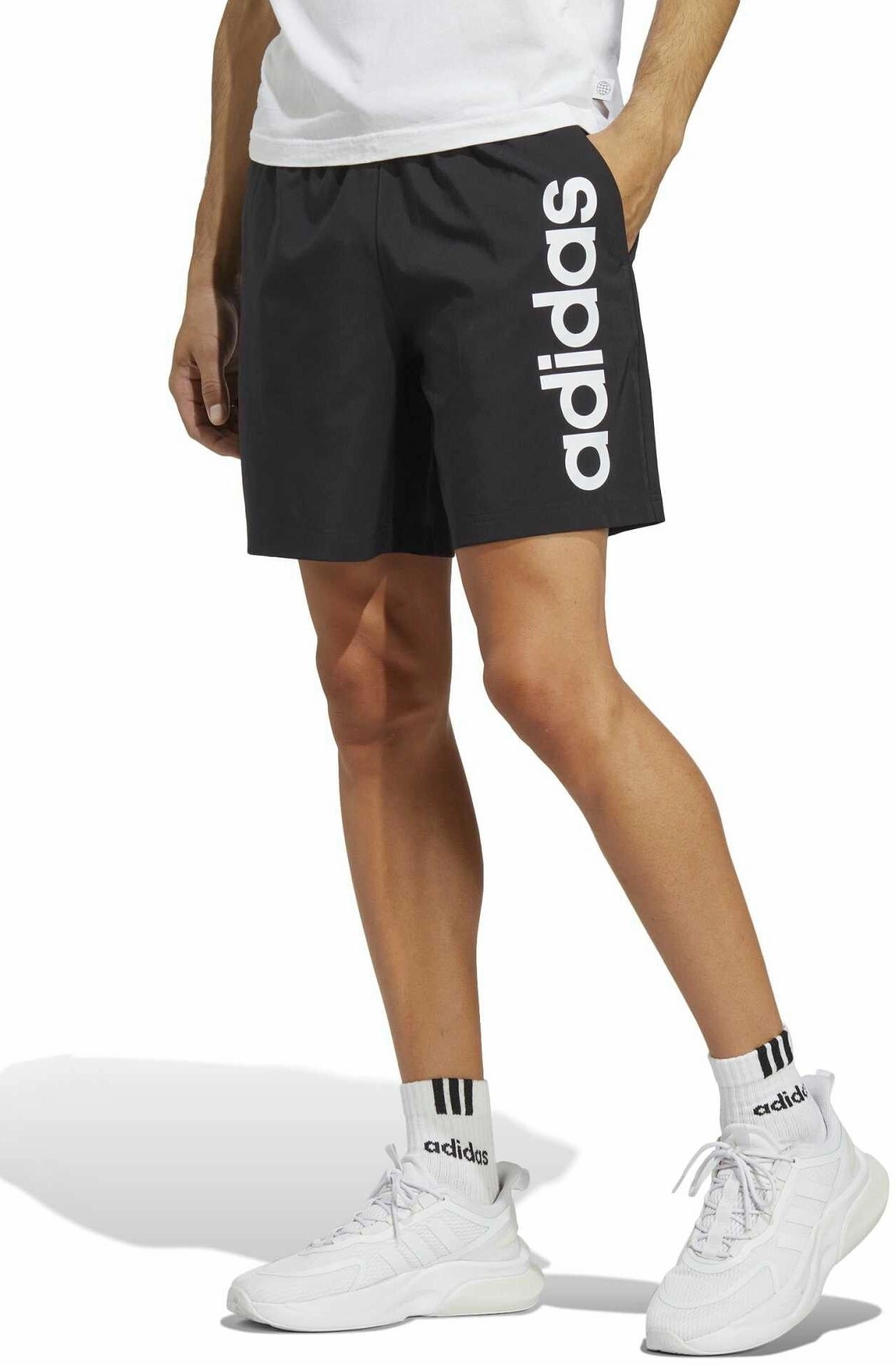 Weekend Men's AEROREADY Essentials Chelsea Linear Logo Shorts