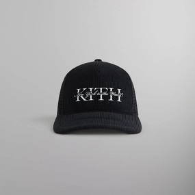 Well-liked Kith for '47 Fitted Trucker Hat - Black Upbeat