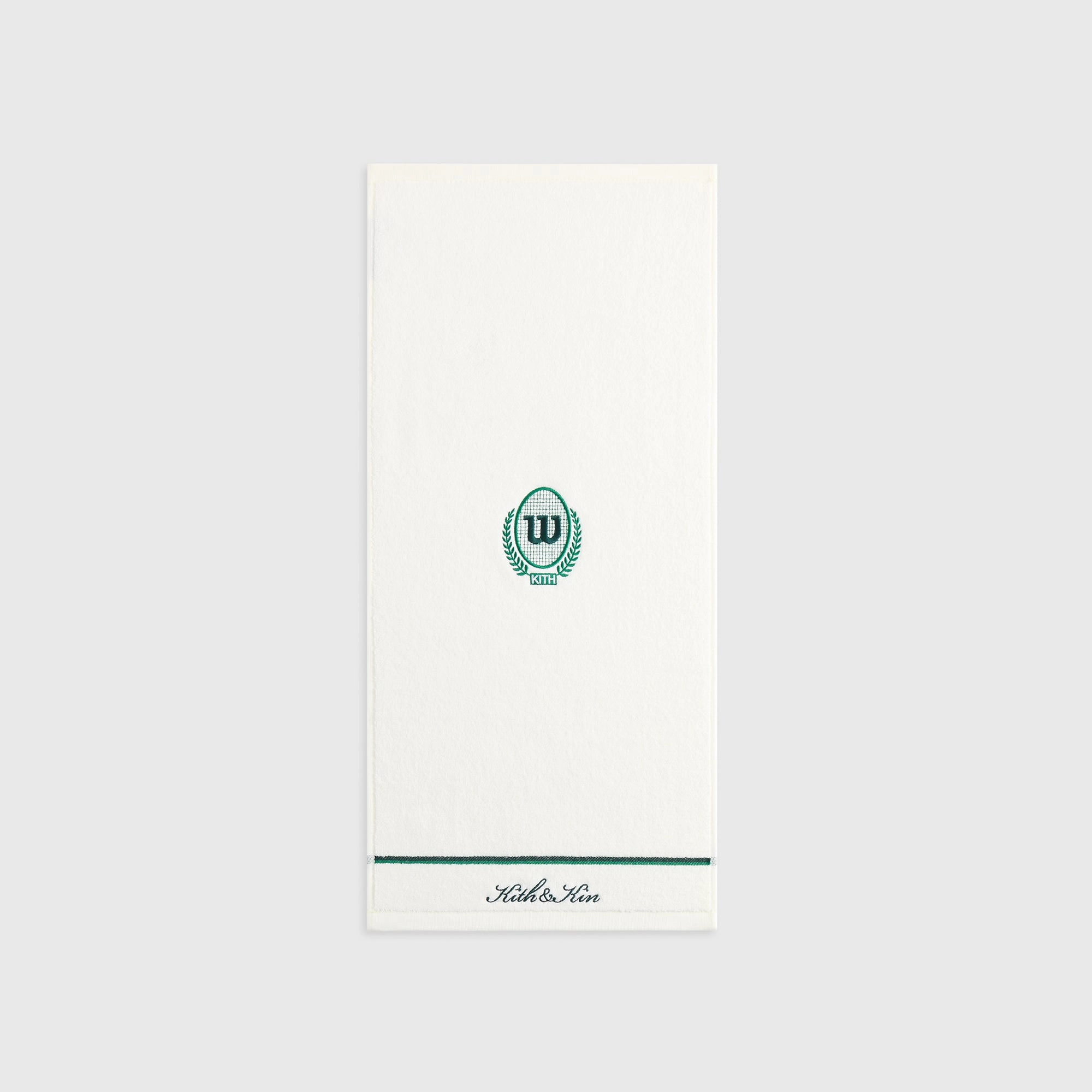 Kith for Wilson Embroidered Sweat Towel - Silk Beautiful Green