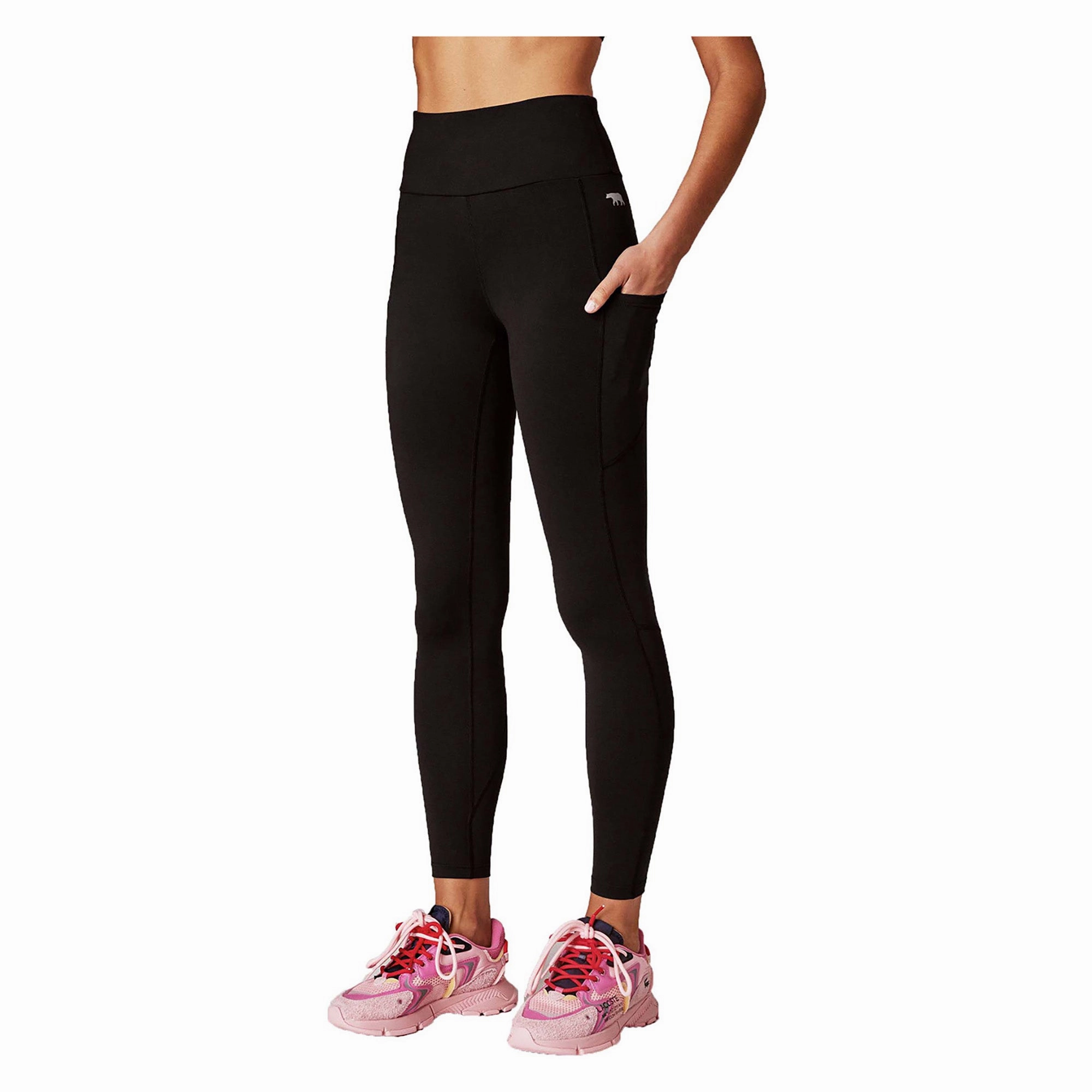 Versatile Women's Ab Waisted 28 Inch Flex Peach Tights Durable