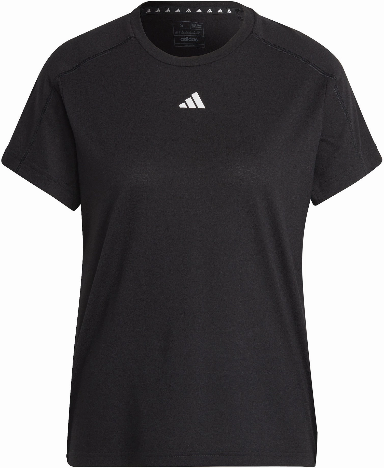 Elegant Women's AEROREADY Train Essentials Minimal Branding Crewneck T-Shirt Fashion-forward