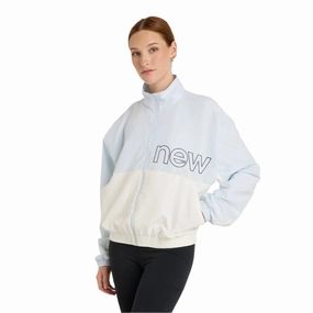 Women's Colour Blocked Graphic Woven Jacket Fresh looks Wardrobe essential