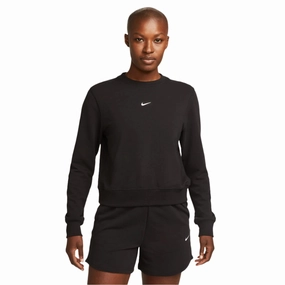 Women's Dri-Fit One Crew-Neck French Terry Sweatshirt Fashionable attire Trendy looks