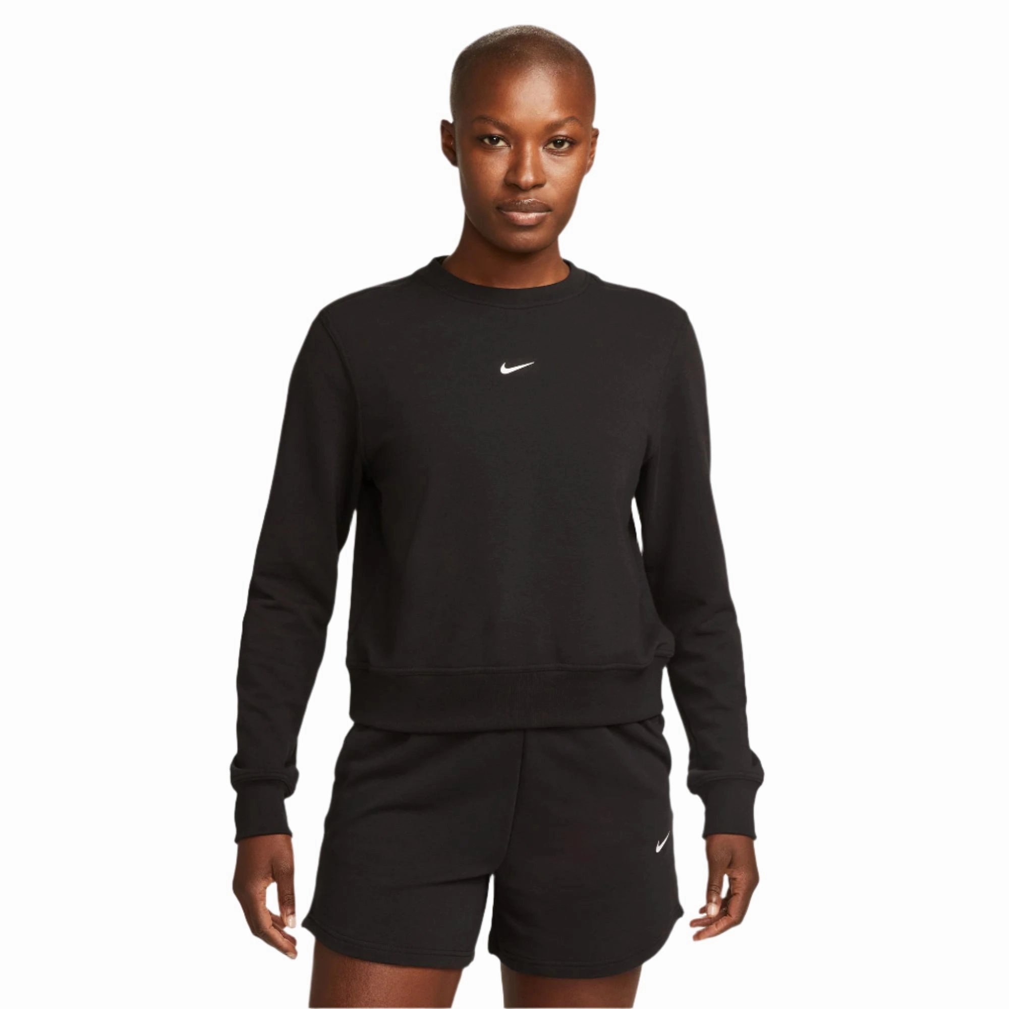 Women's Dri-Fit One Crew-Neck French Terry Sweatshirt Fashion trends Fashion-forward