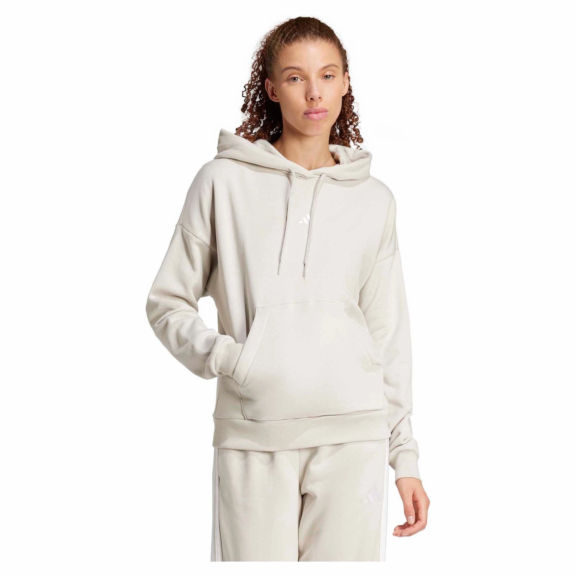 Classy Women's Essentials Small Logo Feel Cozy Hoodie Crafted