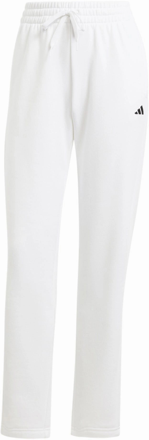 Soft Women's Essentials Small Logo Feel Cozy Open Hem Pants Comfortable