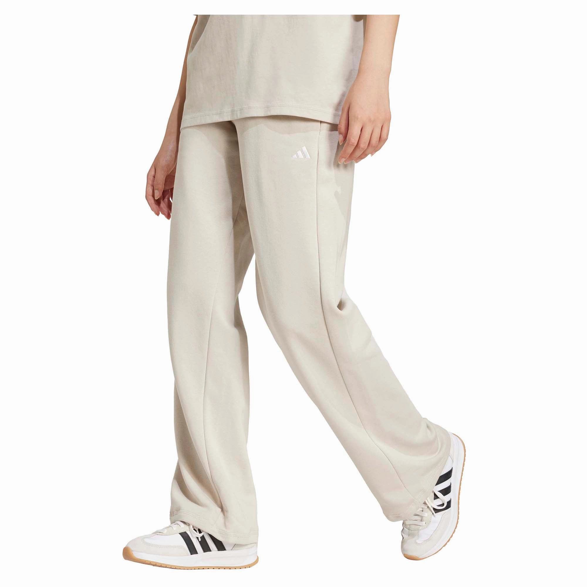 Women's Essentials Small Logo Feel Cozy Open Hem Pants Stylish choices Fashionable wearables