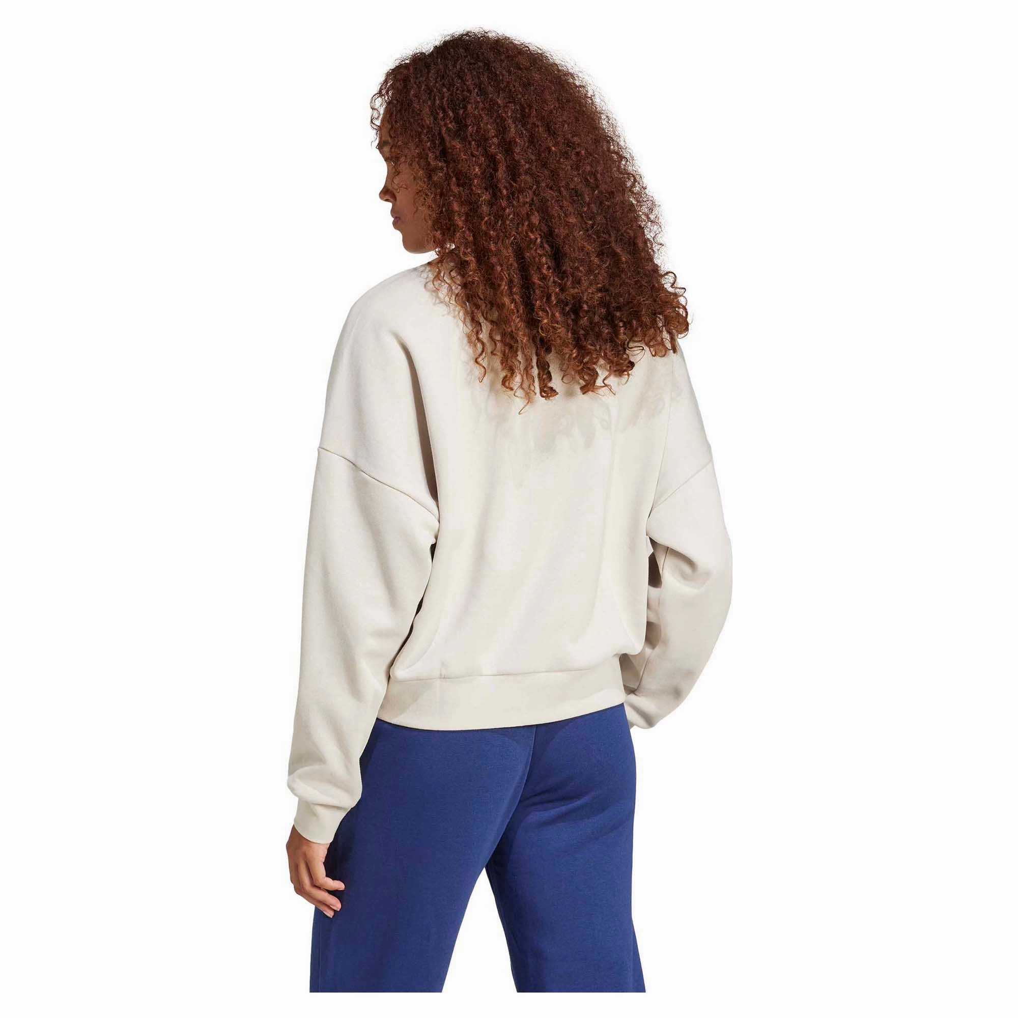 Women's Essentials Small Logo Feel Cozy Sweatshirt Classy