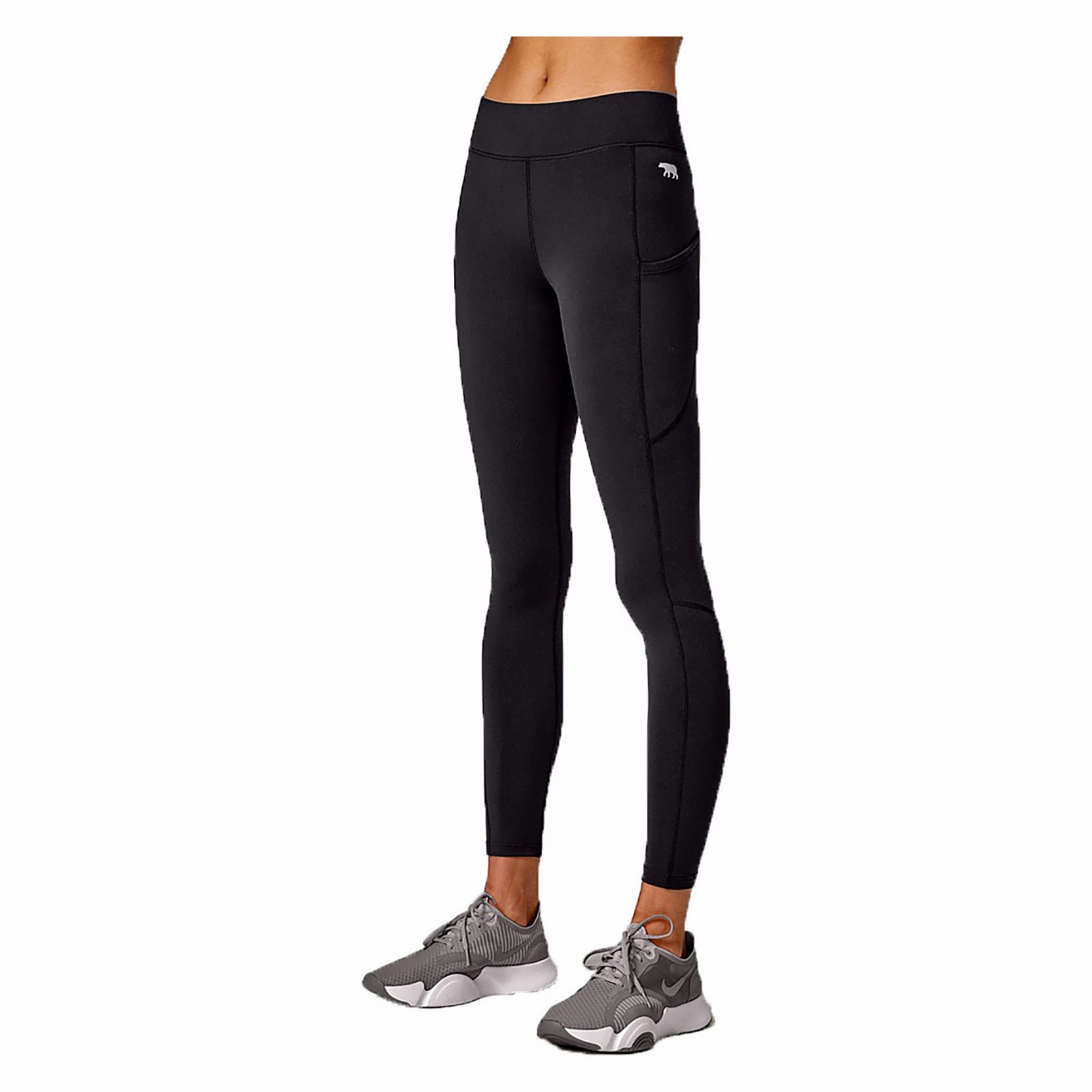Women's Flex Zone Double Knit 28 Inch Leggings Easy care Subtle