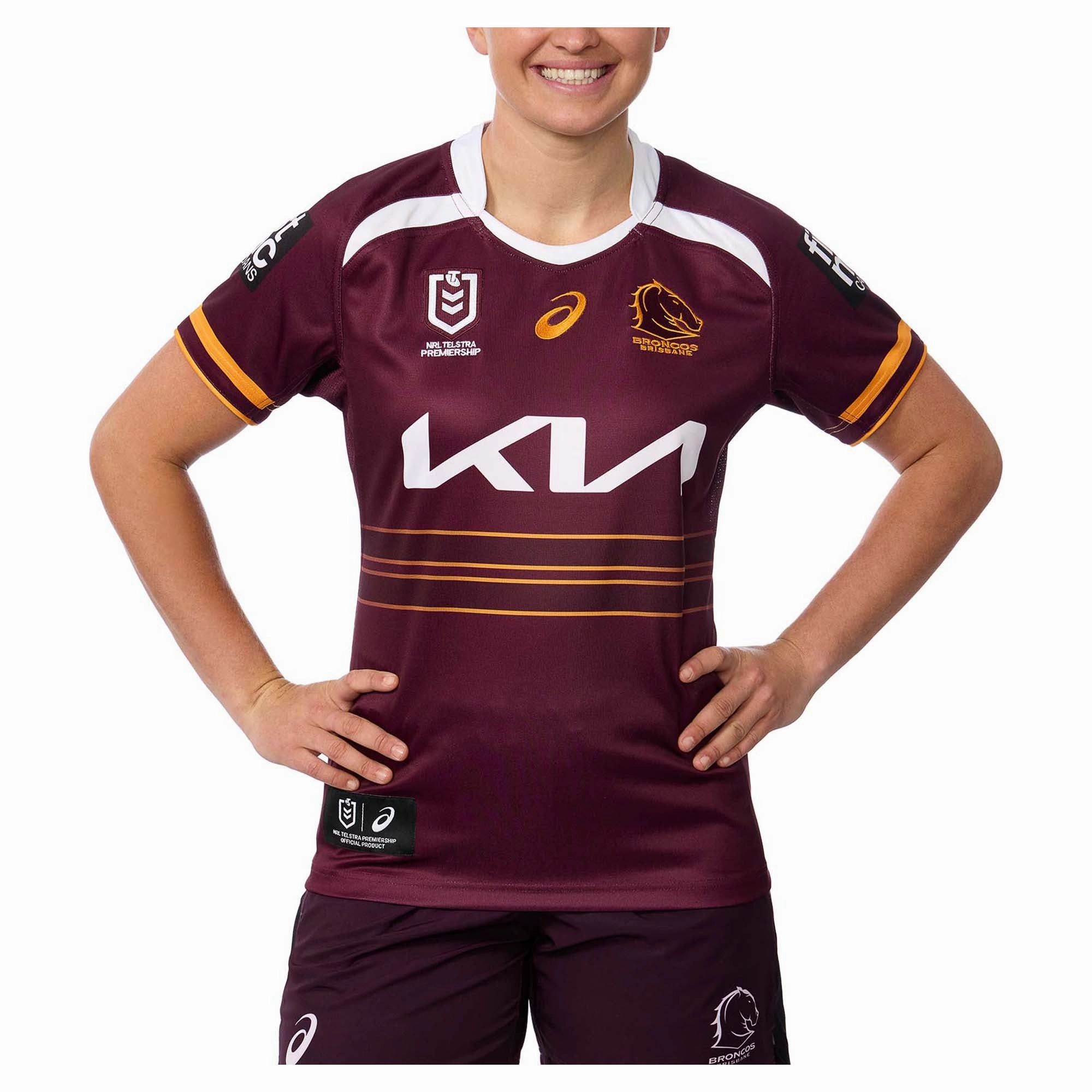 Women's NRL Brisbane Broncos 2025 Replica Home Jersey Expressive Individual