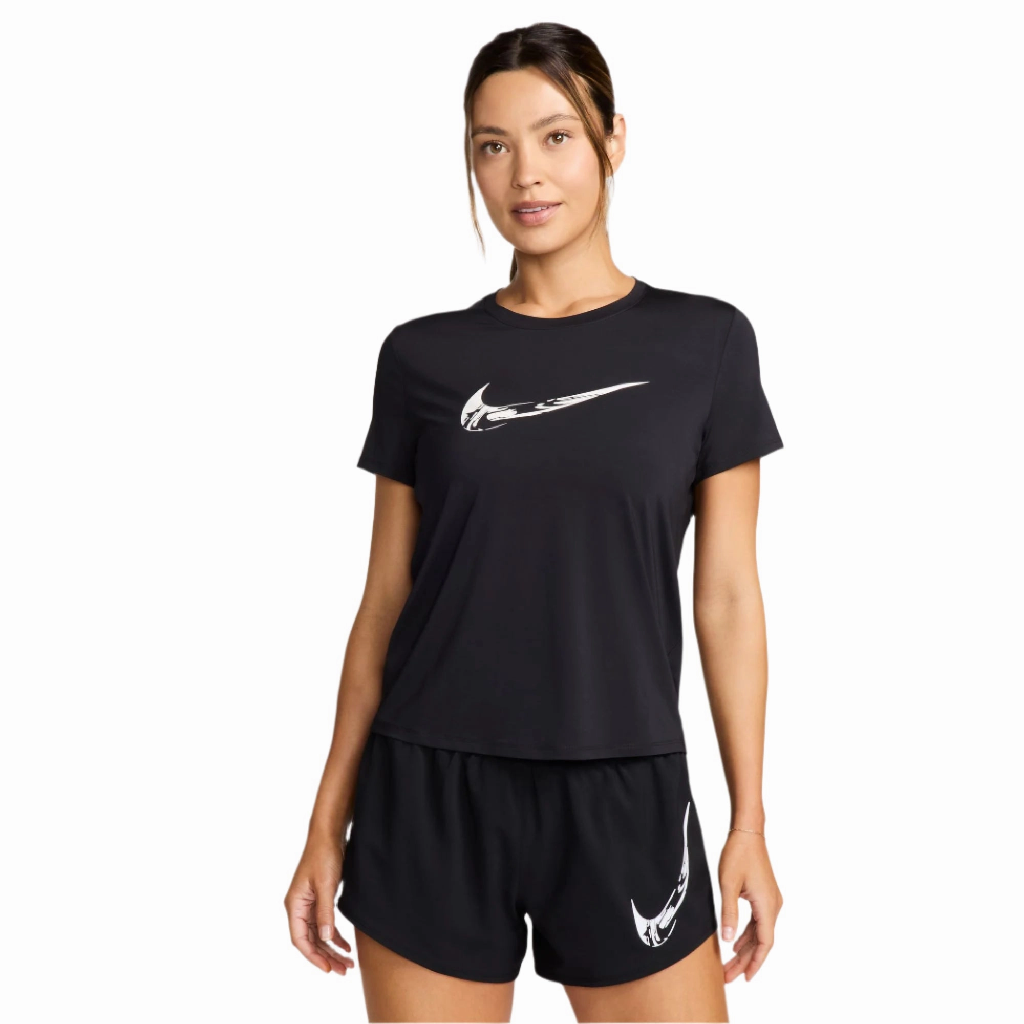 Modern pieces Women's One Dri-FIT Short-Sleeve Graphic Running Top Breathable