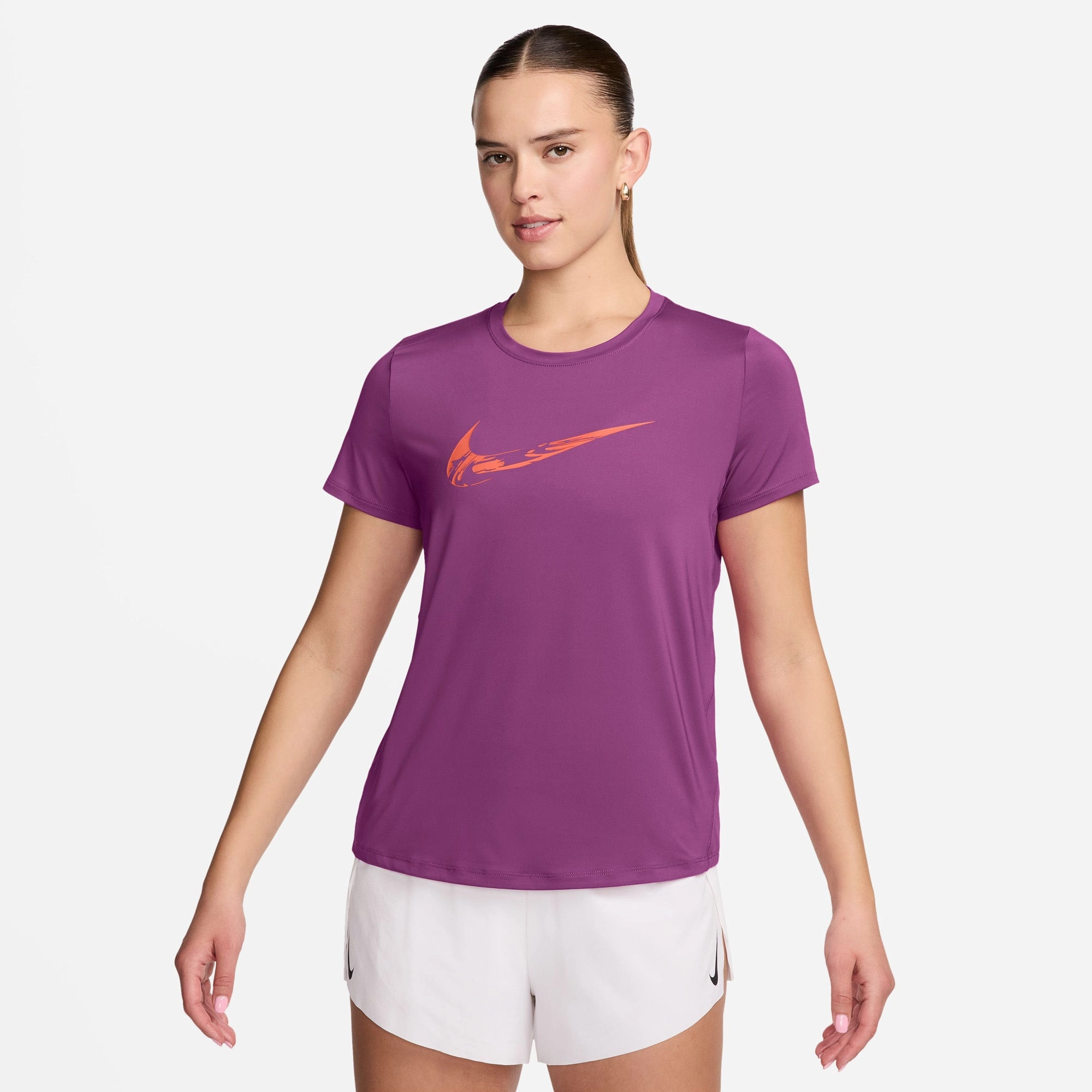 Women's One Dri-FIT Short-Sleeve Graphic Running Top Classic Quality-made