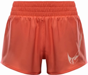 Women's One Mid-Rise Brief-Lined Graphic Shorts Retro Trendy wearables