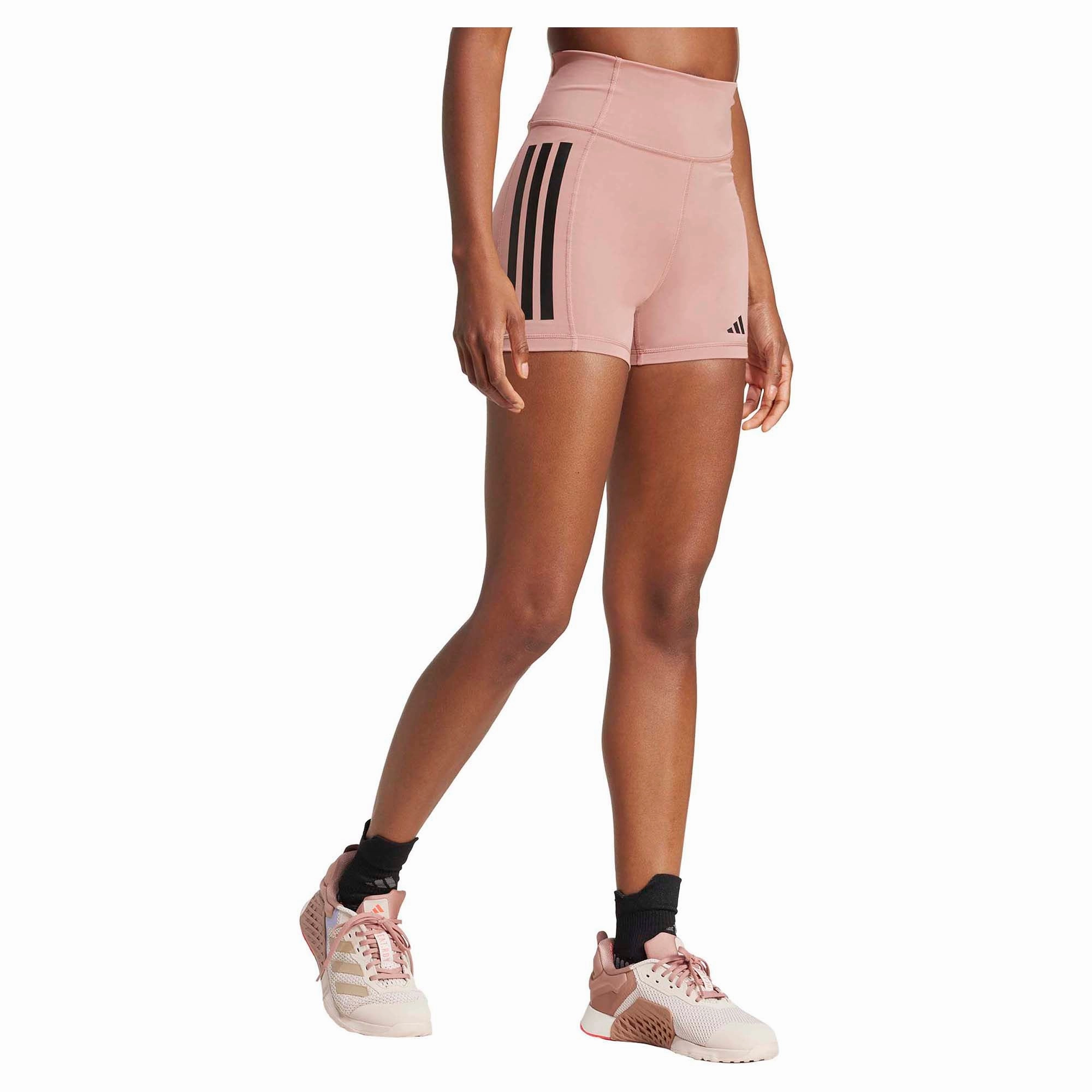 Women's Optime 3-Stripes 1/4 3 Inch Bike Shorts Tailored