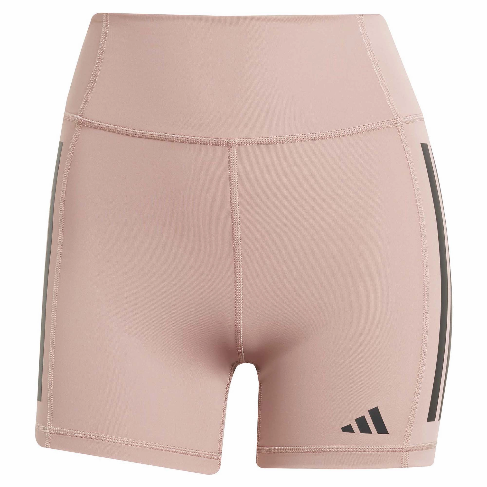 Women's Optime 3-Stripes 1/4 4 Inch Bike Shorts Refined Perfect fit