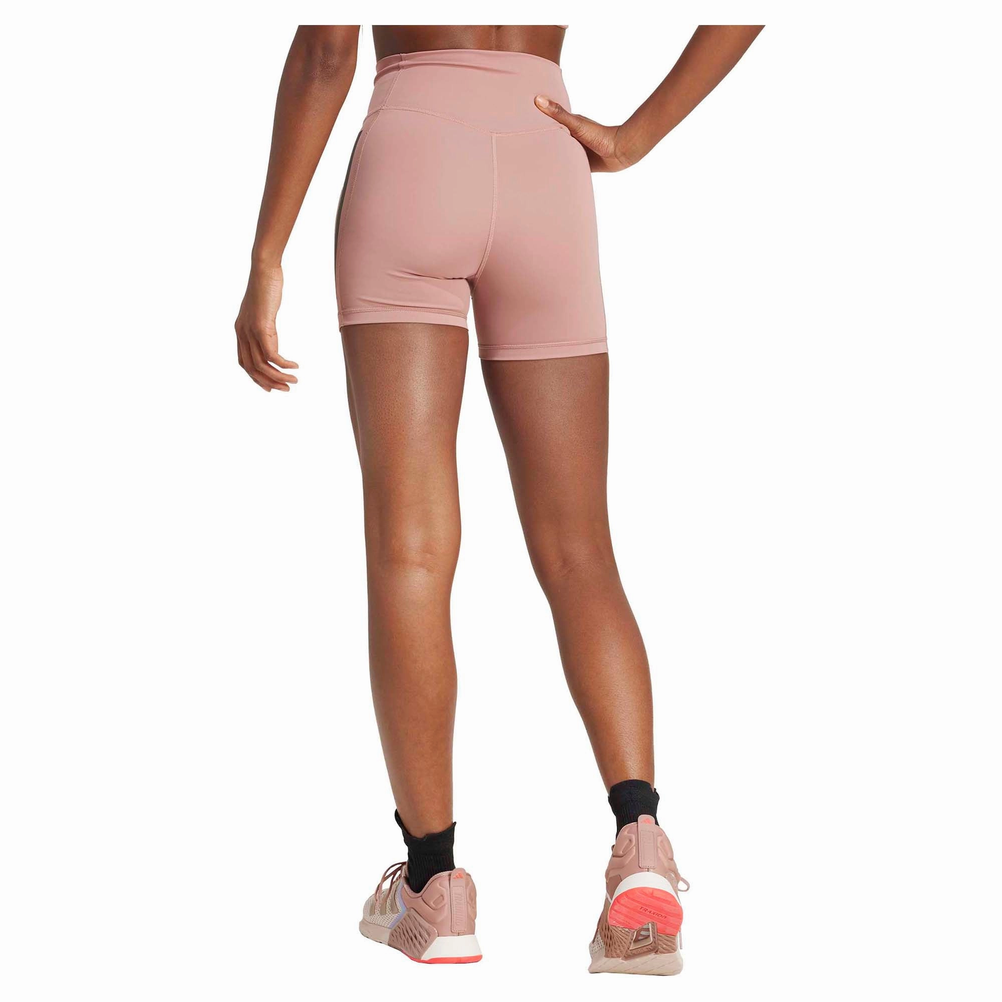 Women's Optime 3-Stripes 1/4 4 Inch Bike Shorts Classic fashion
