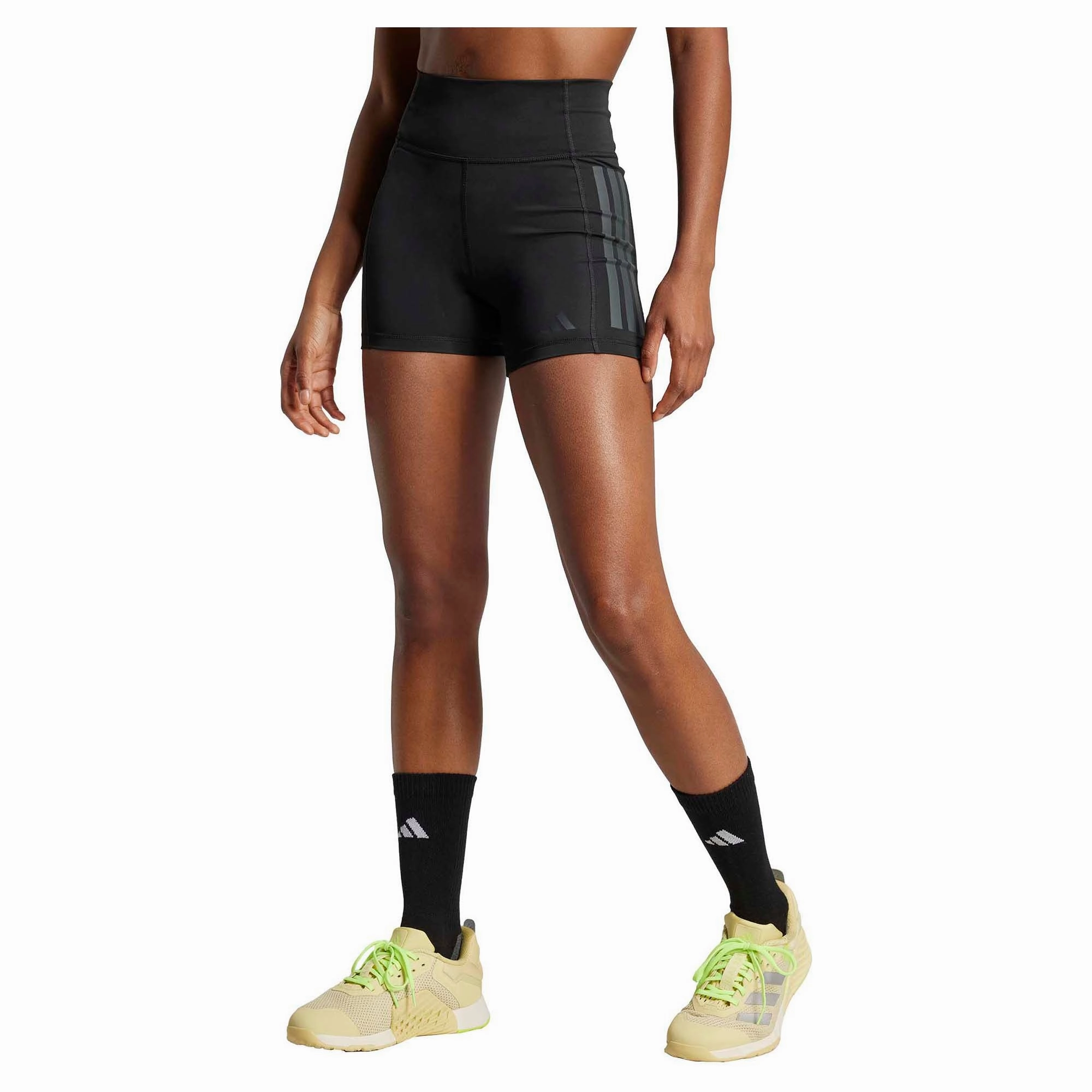 Women's Optime 3-Stripes 1/4 5 Inch Bike Shorts Everyday wear