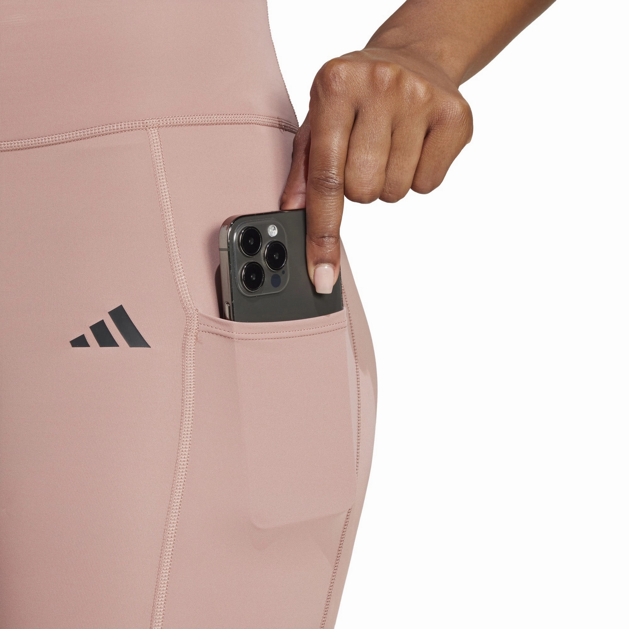 Women's Optime 3-Stripes Full-Length Leggings Durable fashion