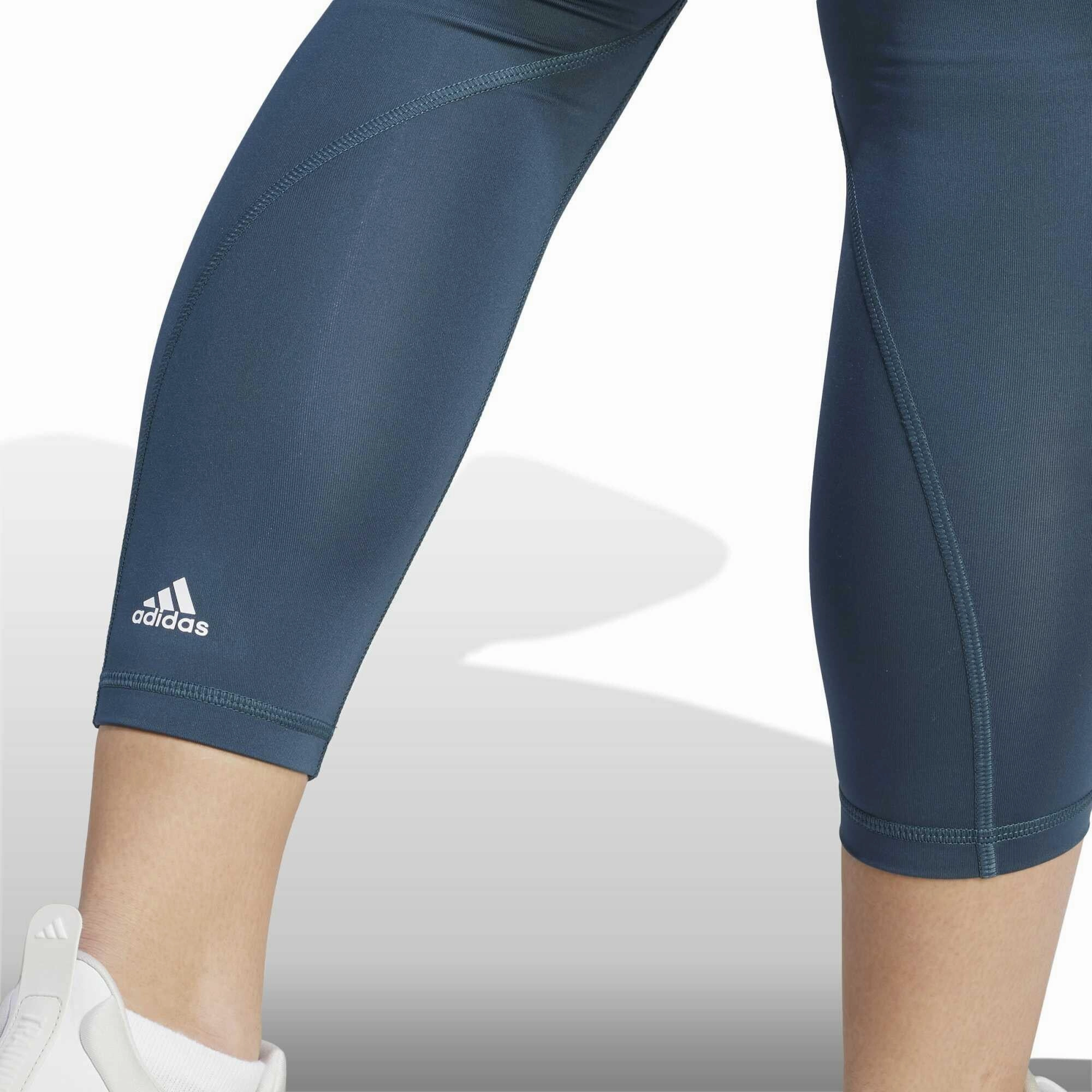 Women's Optime Train Icons 3-Stripes 7/8 Leggings Fitted