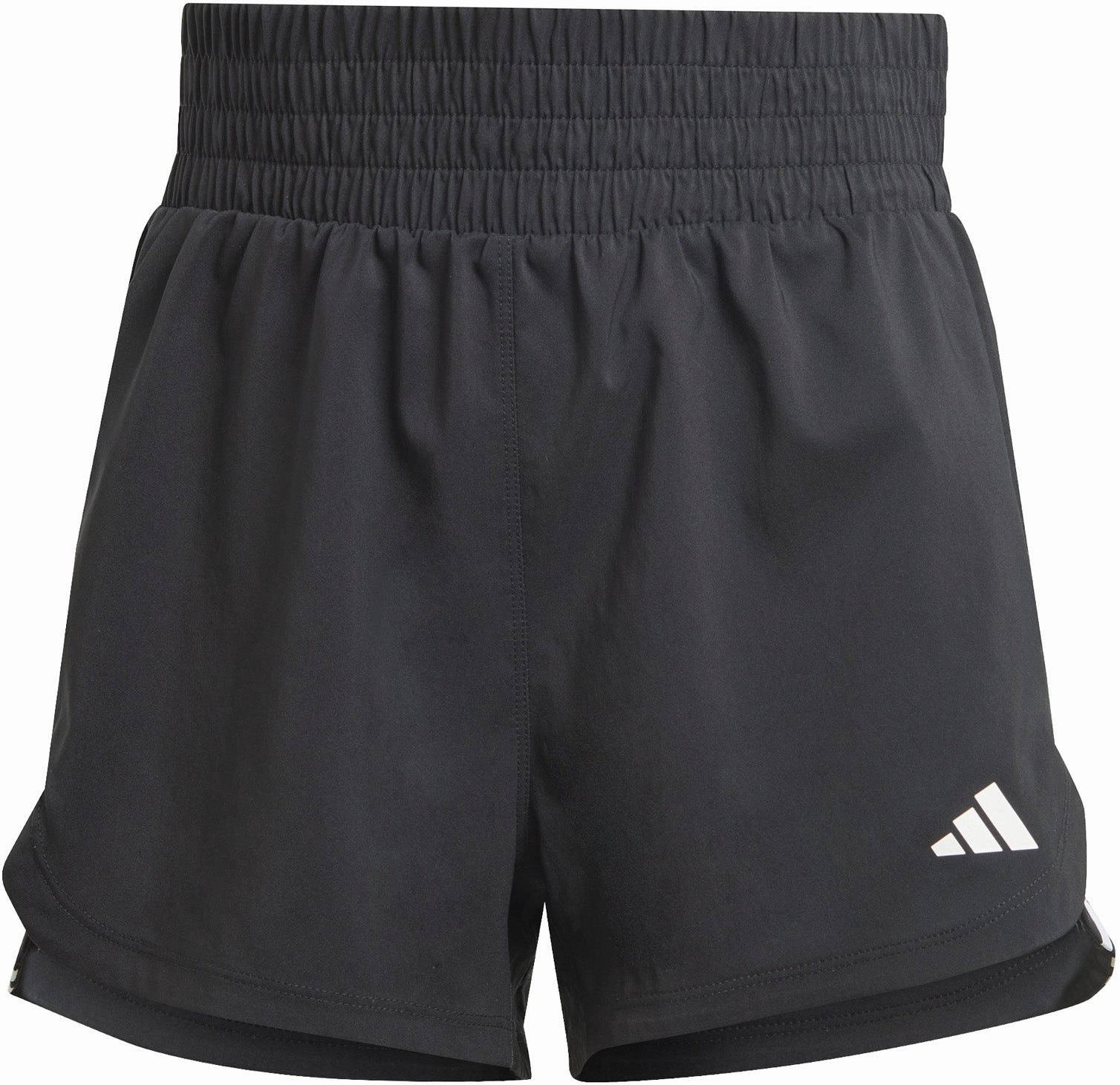 Women's Pacer Training 3-Stripes Woven High-Rise Shorts Expressive Classic style