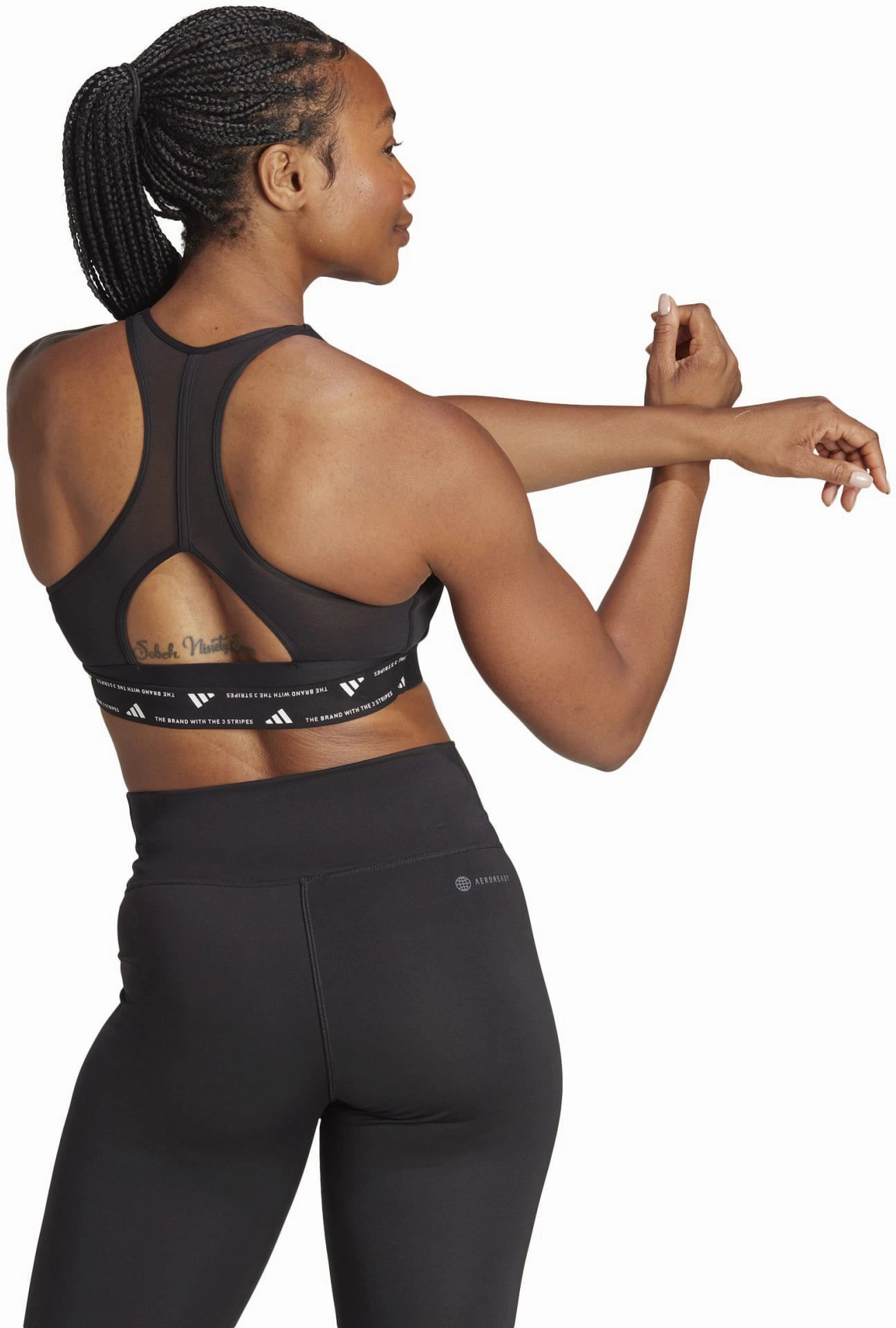 Women's PowerReact Training Medium Support Sports Bra Modern fashion