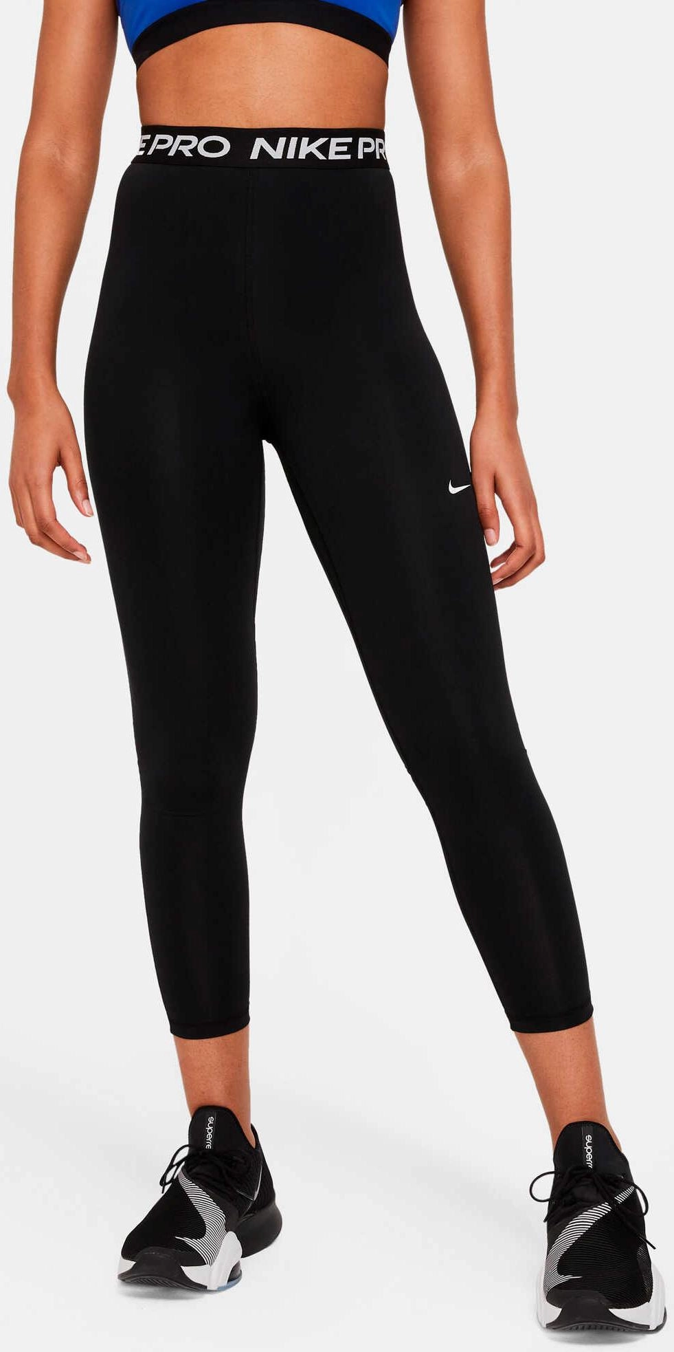 Retro Women's Pro 365 High-Waisted 7/8 Mesh Panel Leggings Machine washable