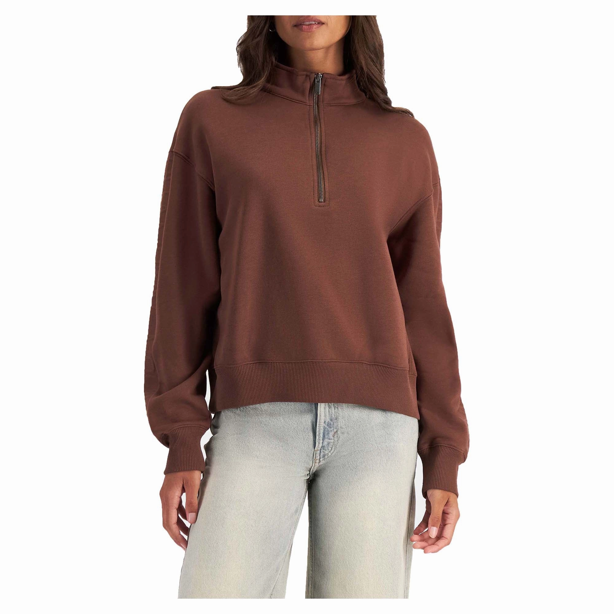 Women's Rochester Capital Half Zip Sweatshirt Quality designs Trendy designs
