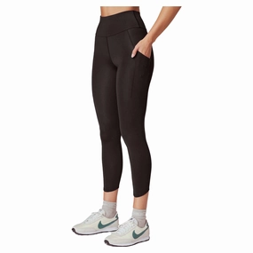 Women's Runcool 7/8 24 Inch Pocket Leggings Classic Modern attire